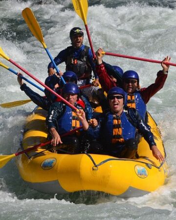 Rafting en aguas bravas