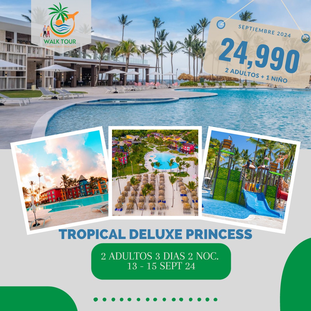 flyer tropical deluxe princess